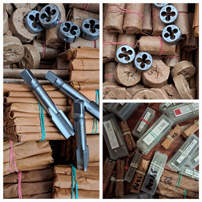 Метчики, плашка, лерка [М3 - М27 ] Р6м5 ( G1/2 G3/4 G1), сверло-метчик