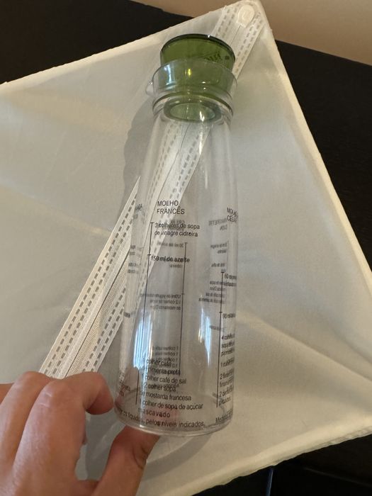 Frasco de plástico misturadora de molho