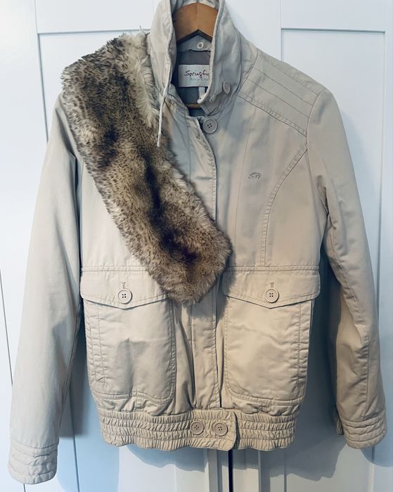 Casaco Springfield (gola de pelo removivel)