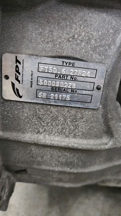 Skrzynia Biegów Iveco daily 3.0 FT50.6  500.080.228