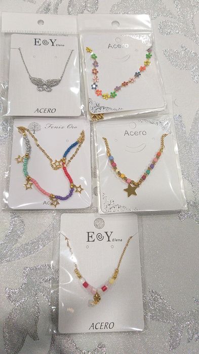 Colares em aço inoxidável desde 4€