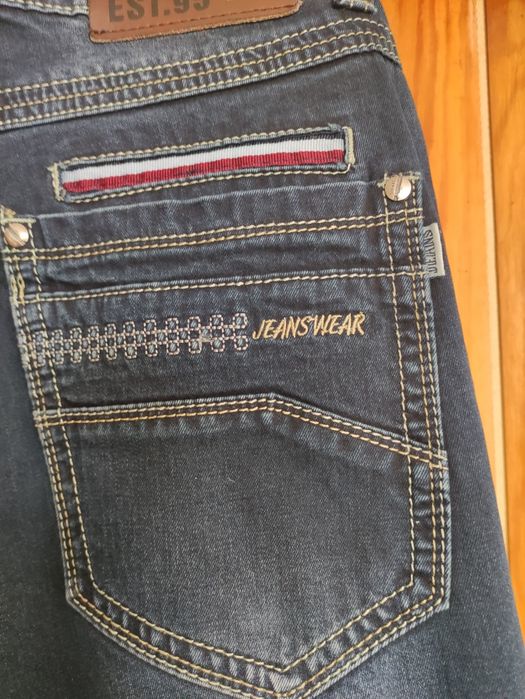Spodnie dżinsowe HPM Denim męskie