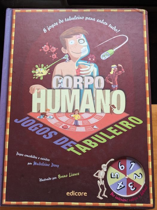 Corpo Humano 8 jogos de tabuleiro para saber tudo