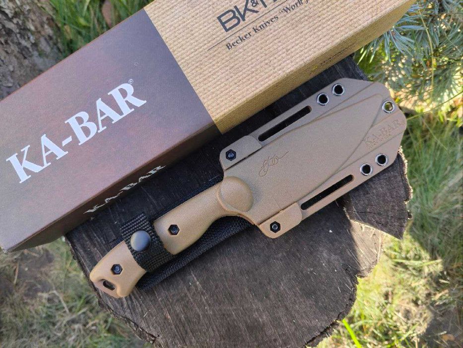 Брелок компактний EDC фіксед фултанг Ka-Bar BK18 Becker Harpoon