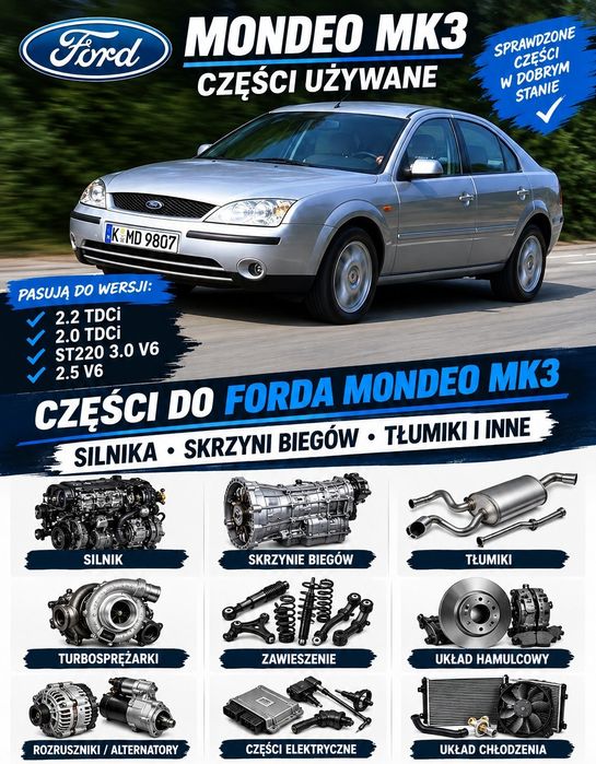 Część ford mondeo mk3