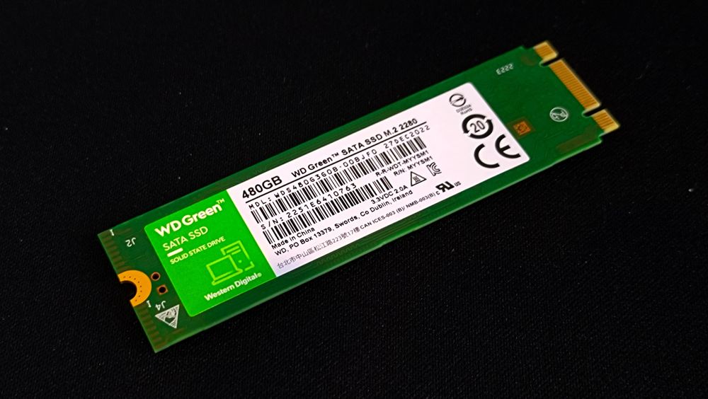 SSD 480gb  Western Digital Green