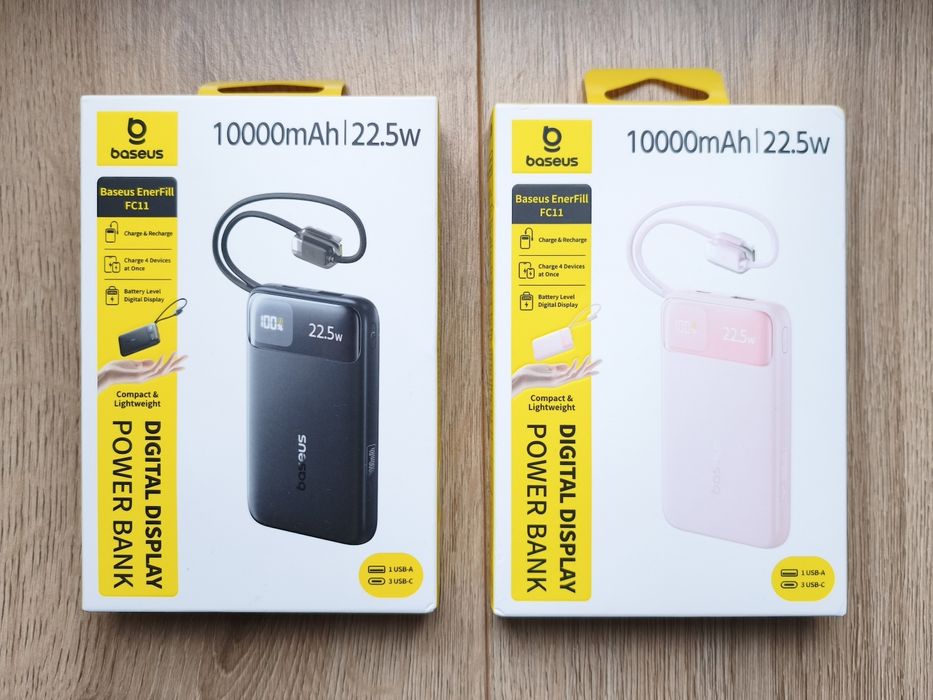 Павербанк Baseus Enerfill FC11 10000mAh 22.5W. Новинка