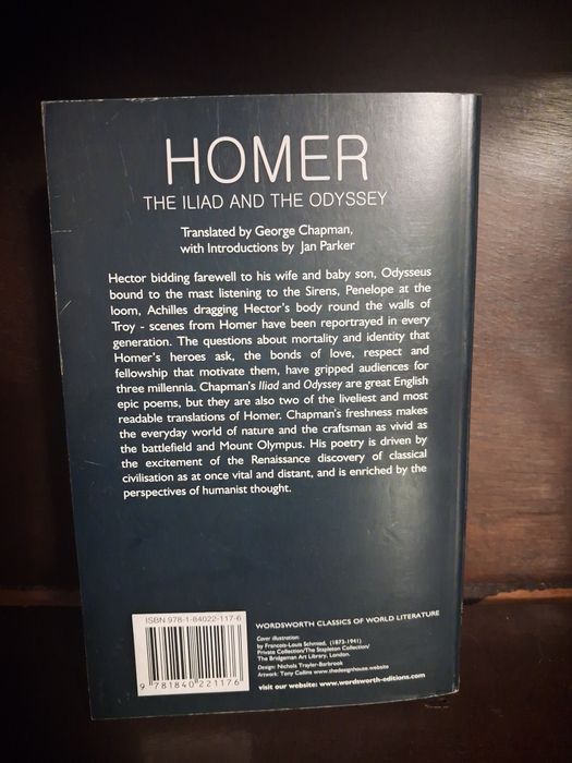 : The Iliad and the Odyssey – Homer (Portes Incluídos)
