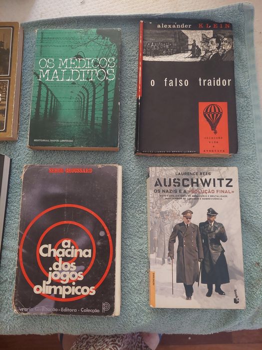 Livros sobre Auschwitz e Nazismo