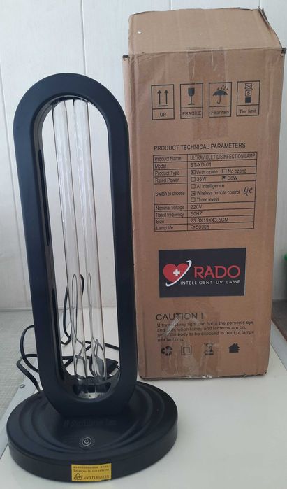 Кварцова бактерицидна лампа RADO UVC ST-XD-01