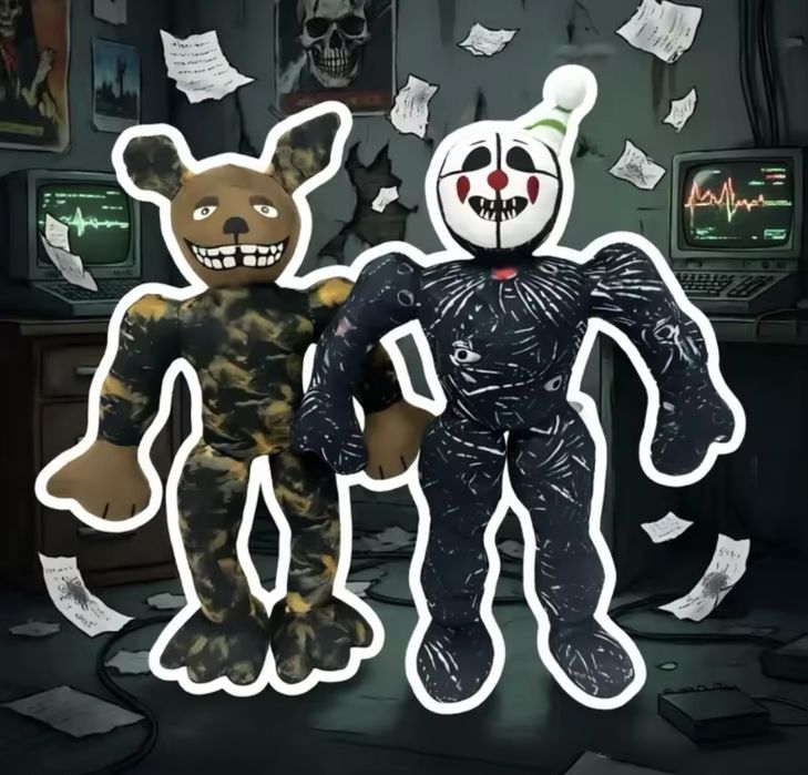 Мʼяка іграшка Ennard з відеогри Five Nights At Freddy's. Пʼять ночей з Фредді, 5 ночей з фредді FNaF Фнаф
