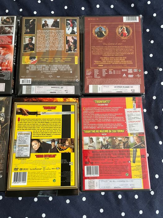 DVDs Tarantino, Spike Lee, David Lynch, Terry Gilliam, Paul Thomas And