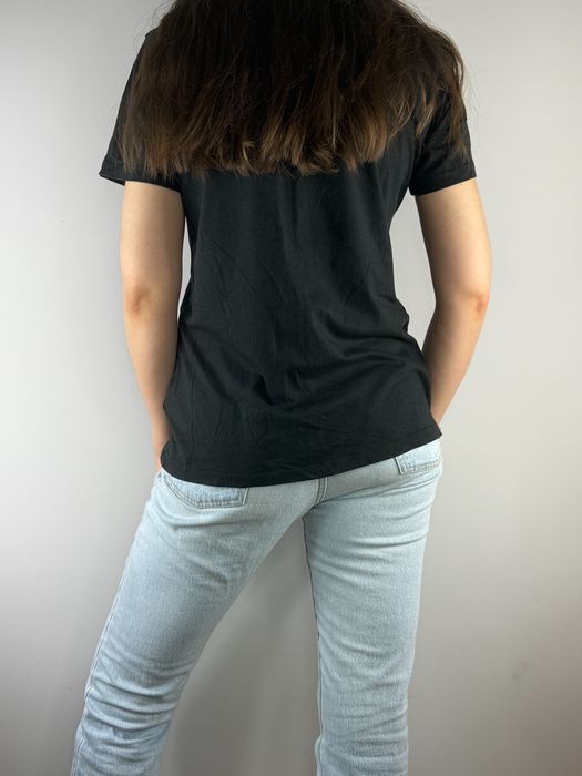 Czarny tshirt bluzka bawełniana Ck Calvin Klein rozmiar M