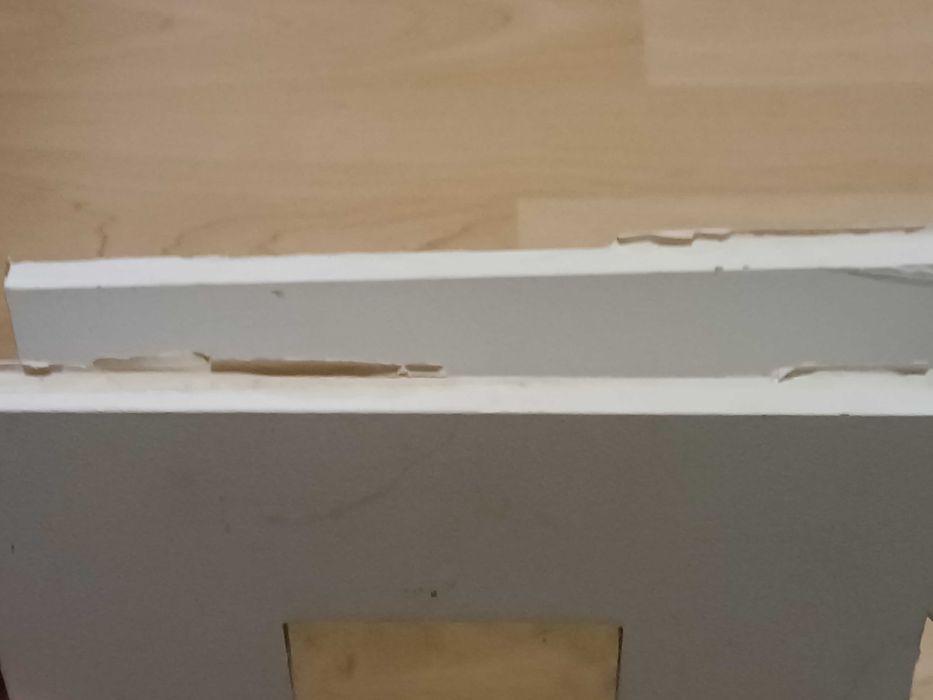 lustro IKEA MALMA 202.328.29 białe 26x26 cm do odmalowania, 2 szt.