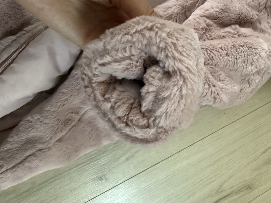 Теплий комбінезон на дівчинку 6-9 міс