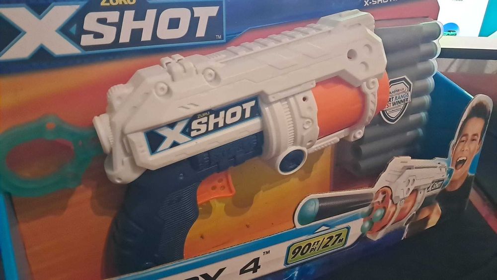 Brinquedo X Shot Fury 4 (NOVO - Na Embalagem)