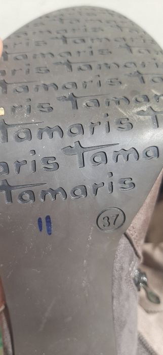 Ботфорти замш Tamaris 37 р.
