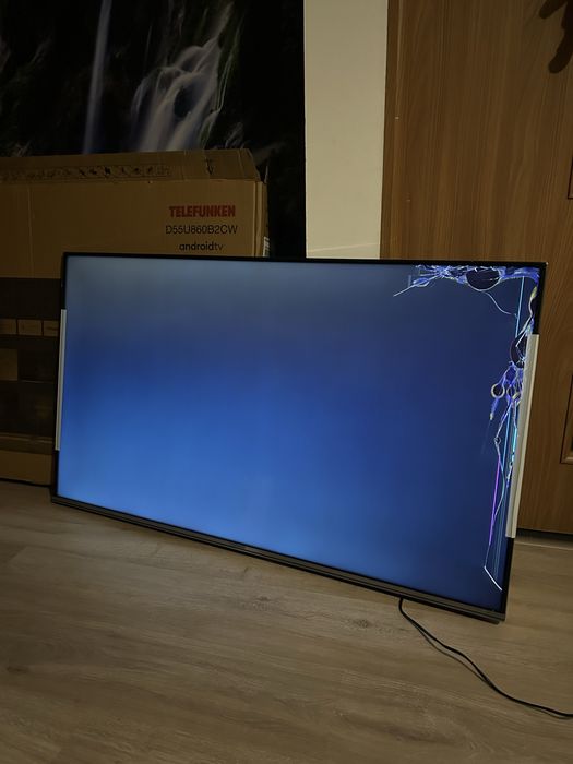 Telefunken D55U860B2CW Uszkodzony NOWY