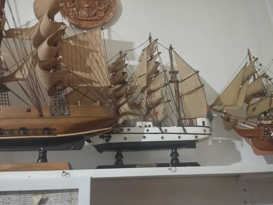 Lote de Barcos Decorativos