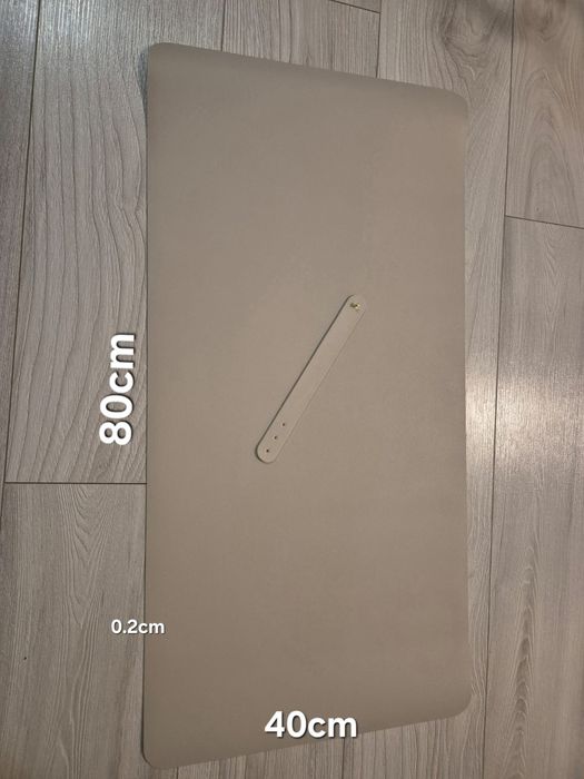 Mata skórzana na biurko