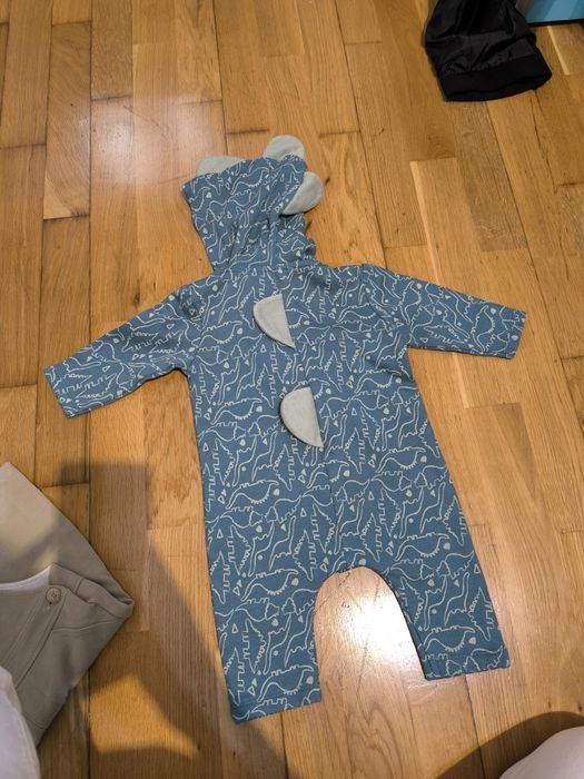 Jardineira e babygrow para menino de 3 meses