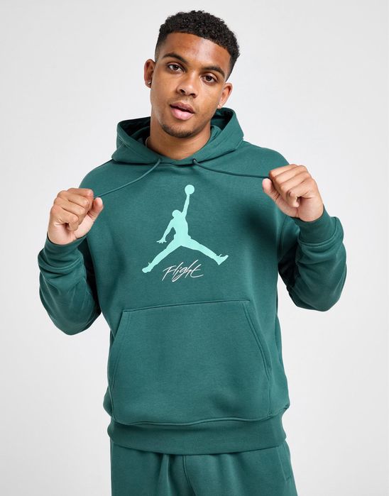 Air Jordan Essentials jumpman big logo худи кофта размер С М S M зеленая мужская