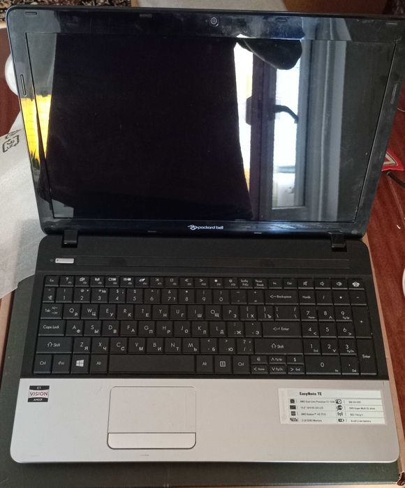 Ноутбук packard bell Easy note TE