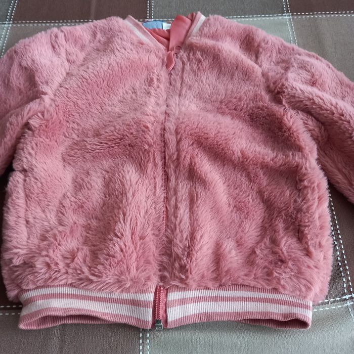 Kurteczka z "pluszowego" polaru, Lupilu, rozmiar 98/104