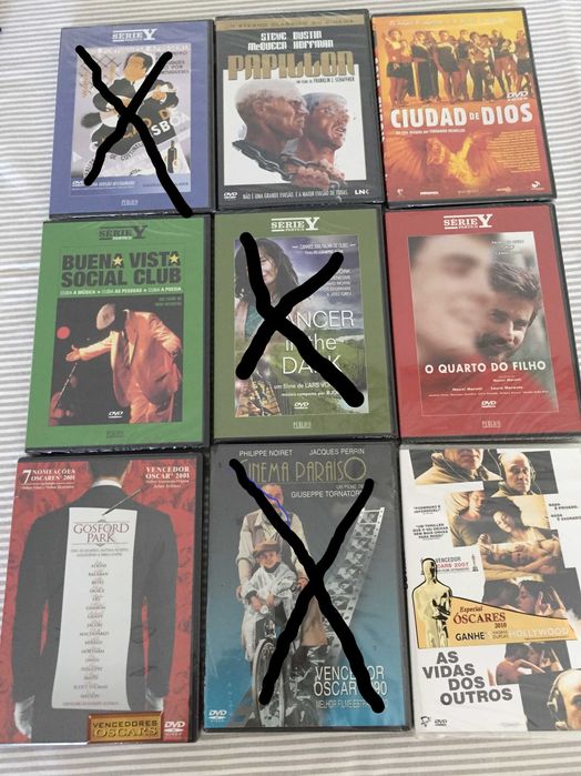Pack 6 Filmes - dvd embalado NOVO
