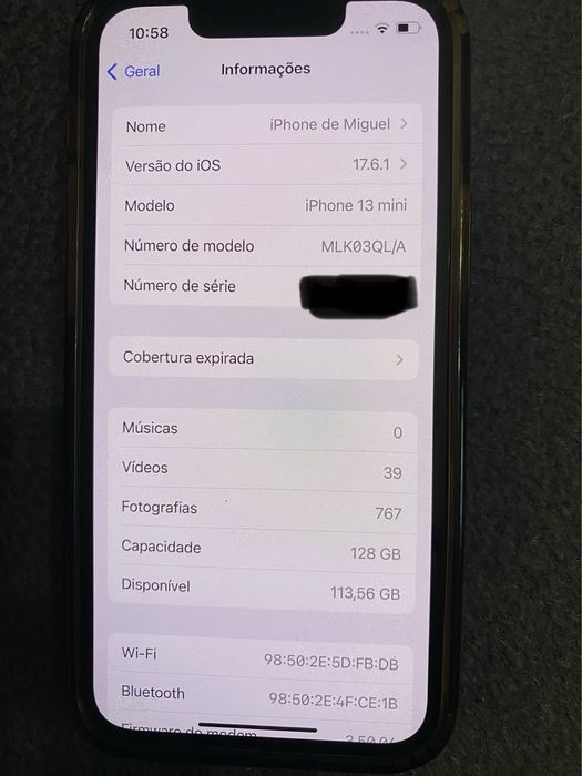 Iphone 13 mini 128gb