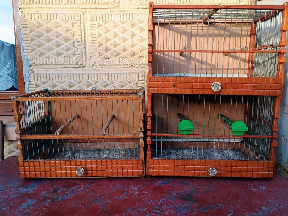 Klatki drewniane dla ptaszków