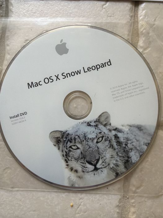 Mac os X snow Leopard DVD