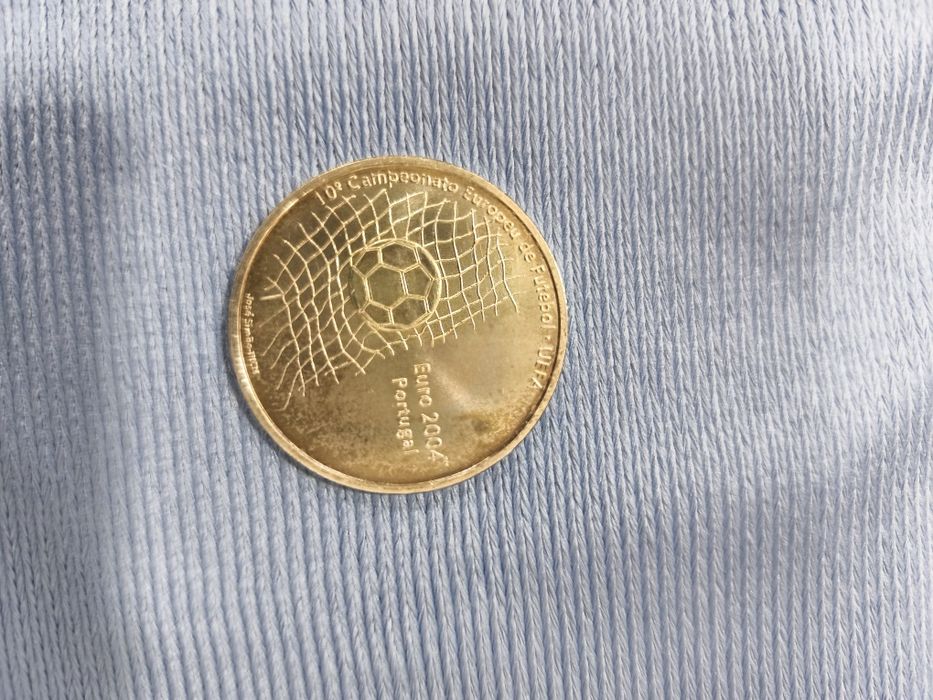 Moeda 1000 escudos Euro 2004  Portugal