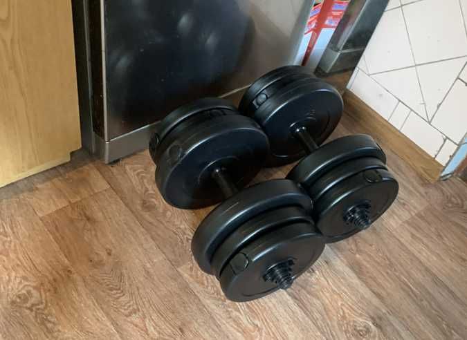 гантелі розбірні 20 кг гантеля розбірна