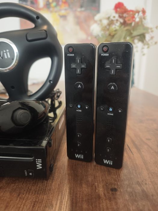 Wii preta com clássicos do Mario