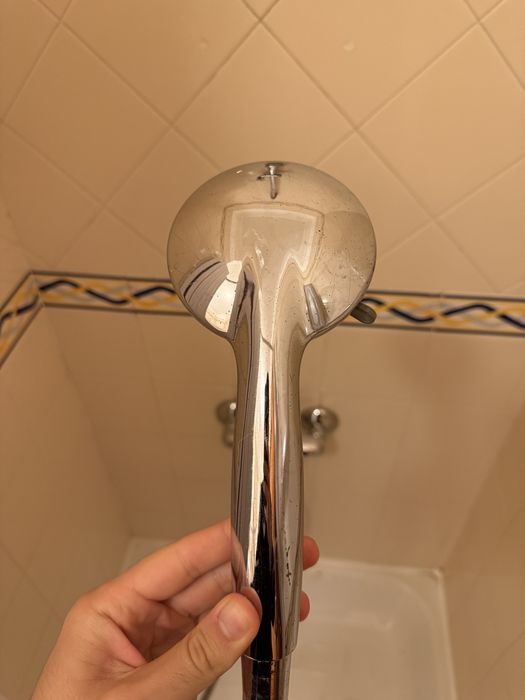 Chuveiro de mão inox