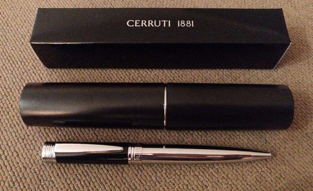 Caneta Cerruti 1881 original, NOVA a estrear