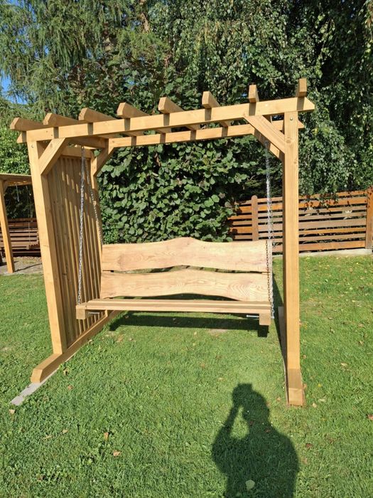 Pergola, huśtawka