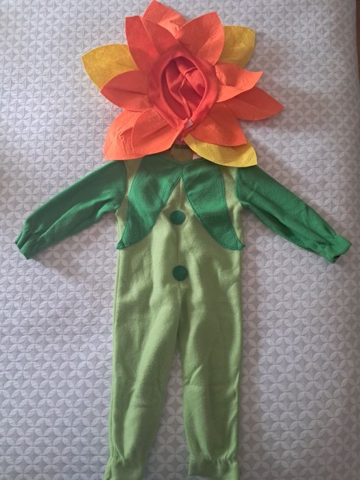 Disfarce Carnaval Flor