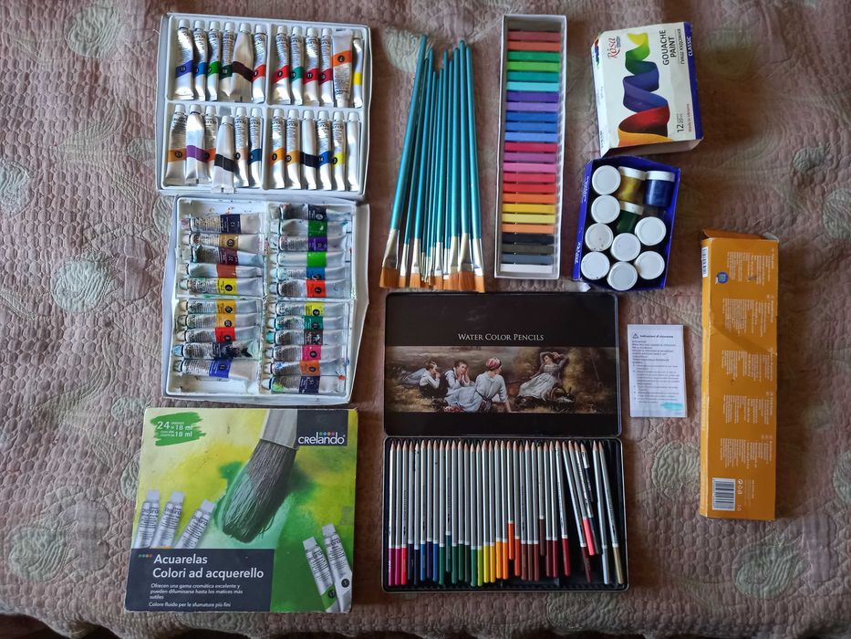 Crelando  великий набір для художної творчості