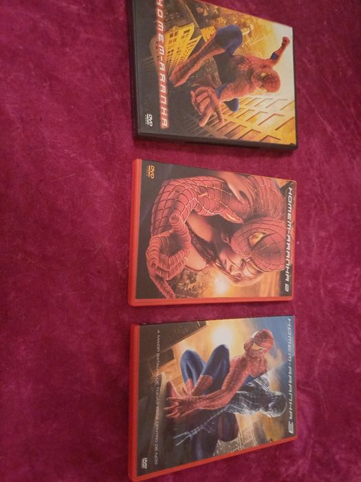 Lote Filmes  Homem  Aranha