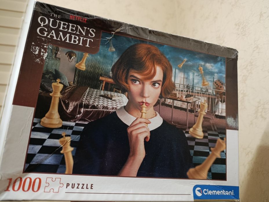 Пазли 1000,  Clementoni Нетфлікс - Ферзевий гамбіт / Netflix. Queen's