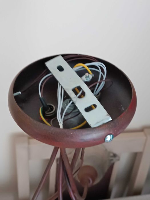 ŻYRANDOL sufitowy klasyczny kwiat