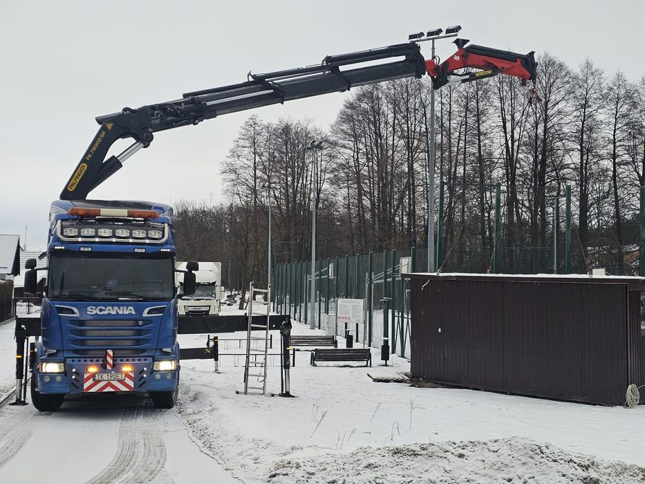 Usługi dźwigowe 10t transportowe hds 25m energetyka maszyny galsta.pl