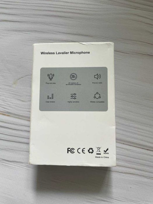 Продаю мікрофон Wireless Lavalier Microphone