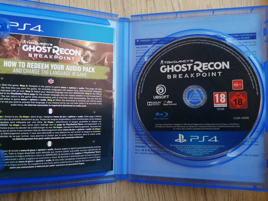 Tom clancy ghost recon breakpoint PS4