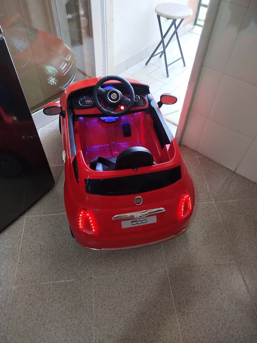 Carro Criança Fiat 500 bateria nova