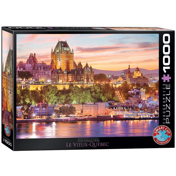 Puzzle 1000 Le Vieux Quebec 6000-0763. Nowy Produkt