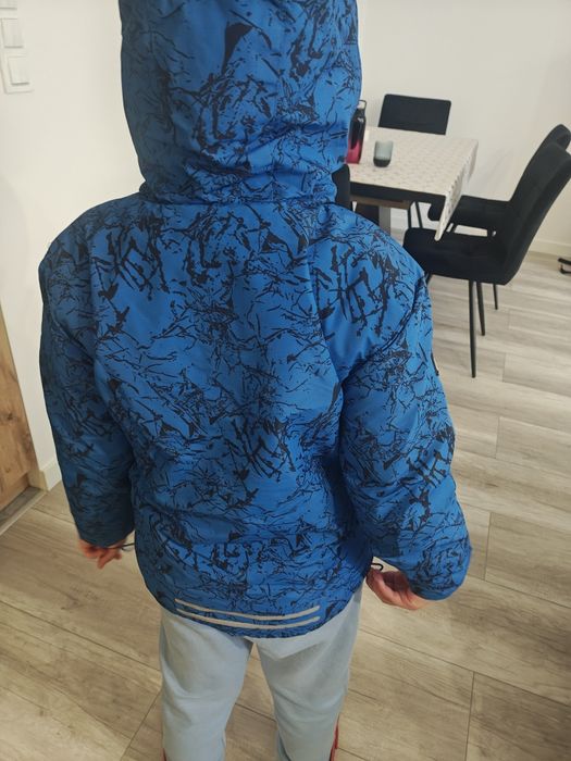 Kurtka zimowa chłopięca roz 122