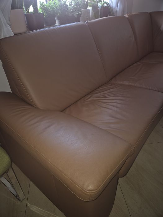 Niemiecki narożnik skóra naturalna